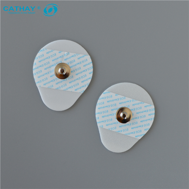 Disposable Adult Foam Conductive Adhesive Gel ECG Electrodes