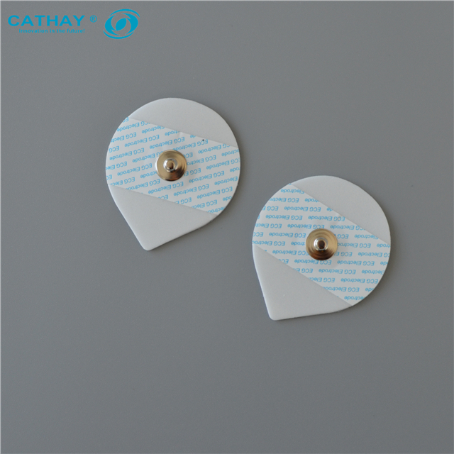 Solid Gel Disposable Foam ECG Electrodes