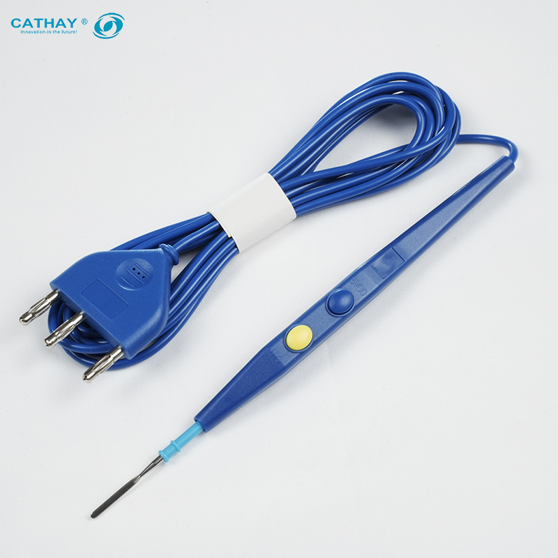 Single use electrosurgical pen