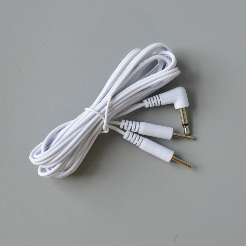 3.5 mm Electrode Lead Wires Standard Connection For TENS Machine