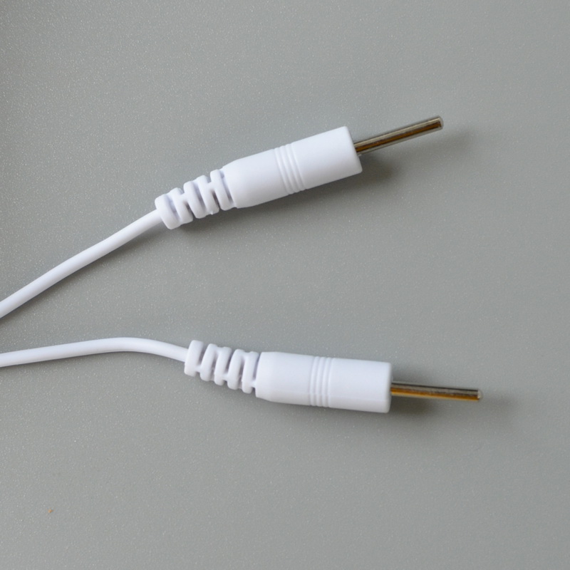 3.5 mm Electrode Lead Wires Standard Connection For TENS Machine