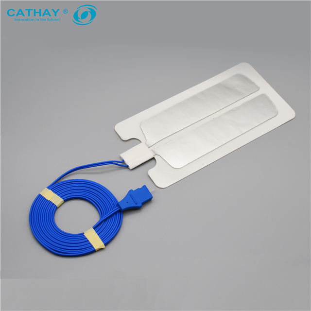 Adult Bipolar Disposable ESU Grounding Plate With Cable-Vallylab REM Connector Diathermy Pads