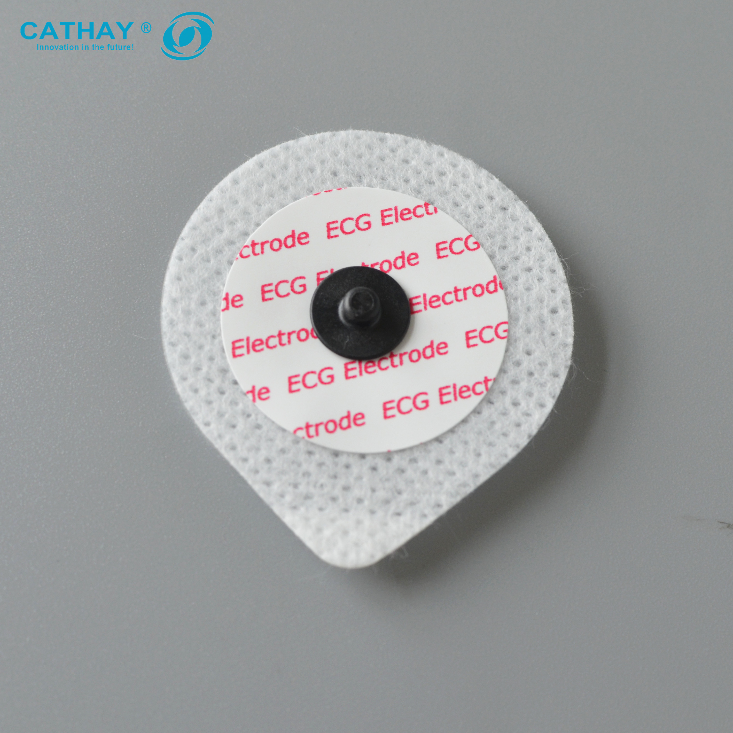 Adult Cloth Conductive Adhesive Gel ECG Electrodes-Latex Free